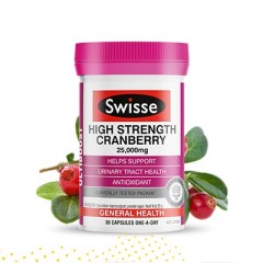 【限时秒杀】Swisse 澳洲蔓越莓精华胶囊 30片