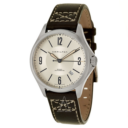 汉米尔顿（Hamilton） Khaki Aviation 卡其航空系列 H76565725 男款机械腕表 38小时动力存储 简洁大方 ￥1870