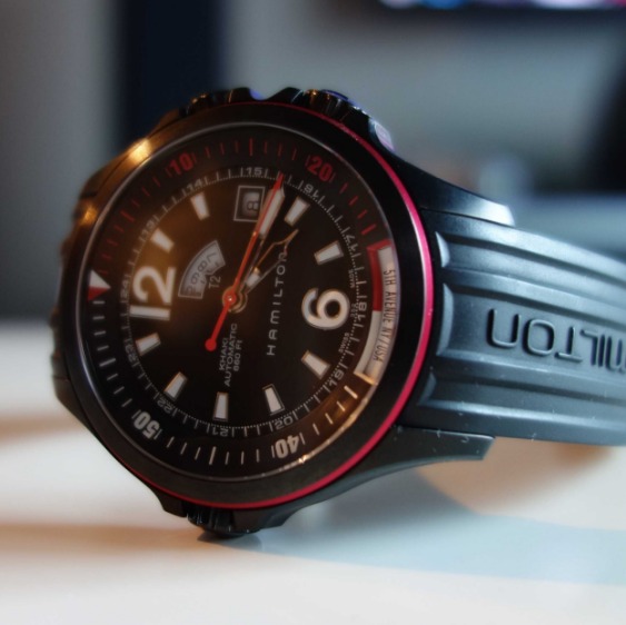 折合3213元 HAMILTON 汉米尔顿 H77585335 男士机械腕表 $459，免费直邮