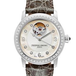 折合9086元 FREDERIQUE CONSTANT 康斯登 Heart Beat 心跳系列 FC-310HBAD2PD6 女款机械腕表