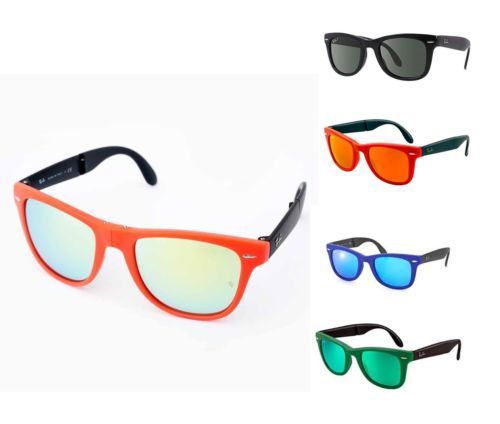 Ray·Ban 雷朋 Folding Wayfarer RB4105 中性折叠太阳镜 $44.99（约￥355）