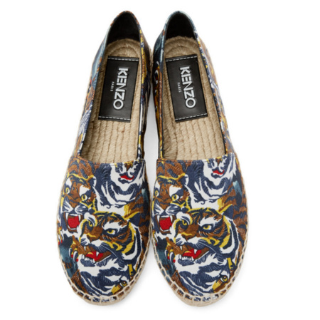 高田贤三（KENZO） 飞虎平底渔夫鞋 活泼明亮 ￥490