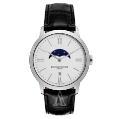 【节日特惠】Baume and Mercier 名士表 Classima Executives 系列 MOA10219 男士石英手表