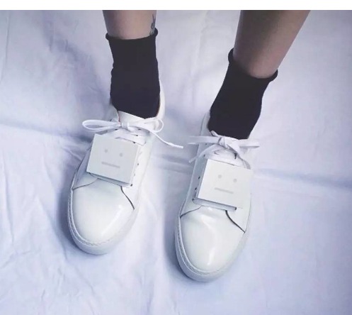 折合1435元 Acne Studios 明星同款小白鞋