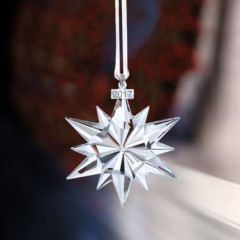 史低价！SWAROVSKI 施华洛世奇 2017 限量雪花 5257589 水晶挂饰