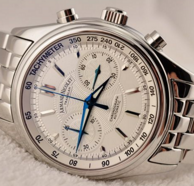 瑞士手工制作！ARMAND NICOLET M02系列 男士自动机械表 	 979美元约￥6441（国内专柜20000左右）