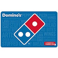 $40 价值$50 Domino's Pizza 礼卡