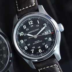 HAMILTON 汉米尔顿 Khaki Field 卡其野战 H70525733 男士钛合金机械腕表 $439（约￥2970）