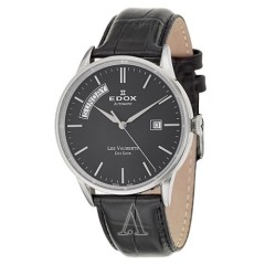 【2.1折】Edox 依度表 Les Vauberts 系列 83007-3-NIN 男士自动机械手表