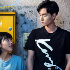 胡一天同款 Kenzo Black Large 'Kenzo Signature' T-Shirt 男款印花T恤