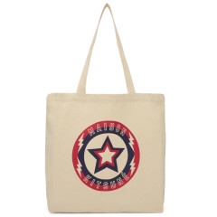 Maison Kitsuné Ecru 'Super Maison Kitsuné' Tote