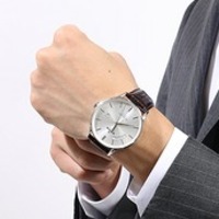 $329 (原价$1575) Edox Les Vauberts 系列机械时装男表