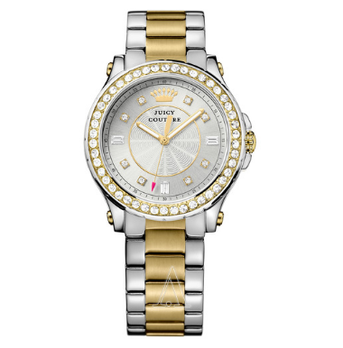 Juicy Couture 橘滋 Pedigree 系列 1901234 女士时尚手表 $65，可直邮