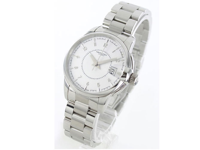 HAMILTON 汉米尔顿 AMERICAN CLASSIC RAILROAD系列 男士机械腕表 H40415115 389美元约￥2572（京东8698元） 买手党-买手聚集的地方