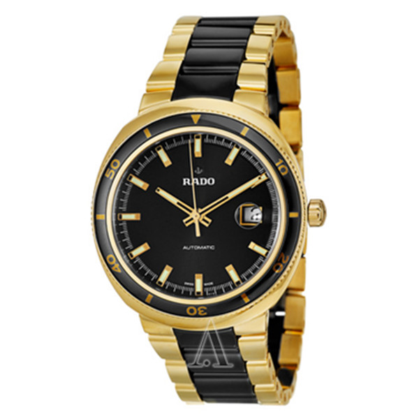 霸气黑金！RADO 雷达 R15961162 男款机械表 $699（转运到手约￥4690）