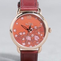 $112.50 (原价$250) COACH DELANCEY 系列镀玫瑰金时装女表