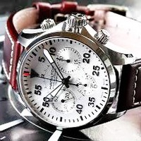 $679 (原价$1795) Hamilton 卡其航空系列 精密计时机械男表