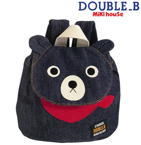 mikihouse DOUBLE_B 儿童卡通背包 6264日元，约362元，可直邮
