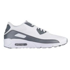 额外7折 Nike 耐克 Air Max 90 Ultra 2.0 编织皮制拼接男士运动鞋 黑白
