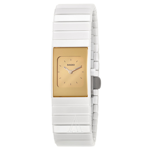新低价！RADO R21985252 CERAMICA 陶瓷表带女士腕表 $399（需用码），免费直邮