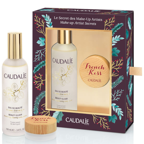 折合207.36元 Caudalie 欧缇丽 金色限量皇后水喷雾+法式香吻唇膏套装