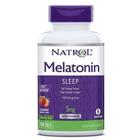 $3.94 包邮 Natrol Melatonin 速溶褪黑素 5mg 150粒