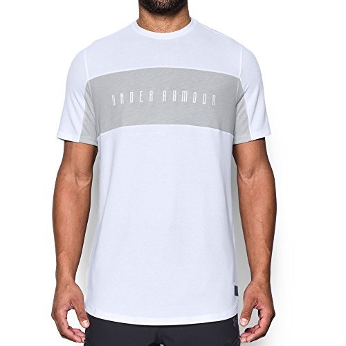 凑单品、限尺码： UNDER ARMOUR 安德玛 Courtside Cut & Sew 男士T恤 $8.6（约￥55）