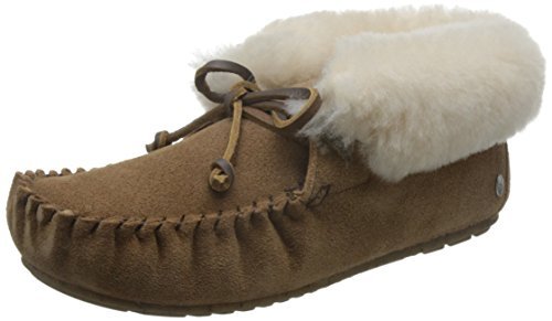EMU Nest 女 Moonah 100% 纯羊毛皮 moccasins 摩卡森 雪地靴 moccasins 摩卡森 W10926CHES 399元