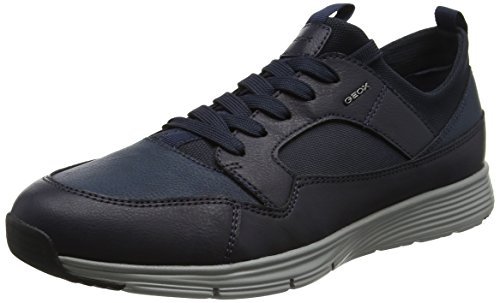 ￥232.71 GEOX 男式 U snapish A 低帮运动鞋 Blue (Navy) 8 UK