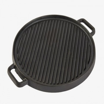 当当网商城 当当优品 手工铸铁双面煎盘30cm59元包邮（已降50元）