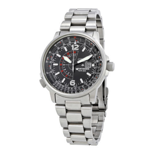 CITIZEN 西铁城 Nighthawk BJ7000-52E 男士光动能腕表 $178（约￥1200）