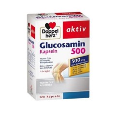 【8折 立减5欧】Doppelherz 双心 维骨素骨关节保健胶囊 500mg 120粒
