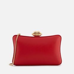 LULU GUINNESS Lavinia 女士真皮斜挎包 £98.4包直邮（需用码，约￥880）