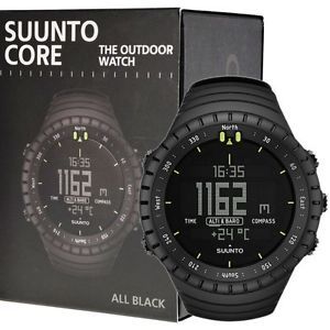 SUUNTO 颂拓 Core 核心 All Black SS014279010 深黑铝户外腕表 $154.99（约993.25元）
