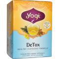 折合25.2元 YogiTea 排毒茶 不含咖啡因 16茶包 1.02盎司（29克）