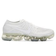 Nike White Air VaporMax Flyknit Sneakers 全白款运动鞋