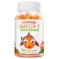 折合54.6元 Coromega,欧米茄-3，儿童小熊水果软糖，60粒水果软糖