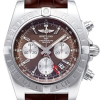 $4295 (原价$9110) BREITLING Chronomat 44 GMT 系列机械奢华男表