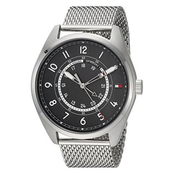 美观大方！Tommy Hilfiger 1791370男表 $71.24（到手约￥530）