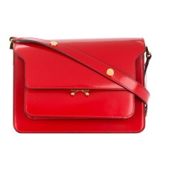 过年来只红Trunk~ MARNI medium Trunk shoulder bag 中号红色手袋
