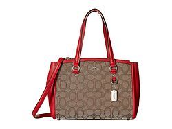 折合804.93元 coach撞色logo款手提包