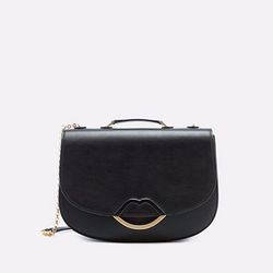 Lulu Guinness Half Covered Lip Isabella 女士真皮单肩包 £158.4（需用码，约￥1425）
