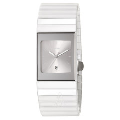 高科技触感！Rado 雷达表 Ceramica 整体陶瓷系列 R21982102 女士手表