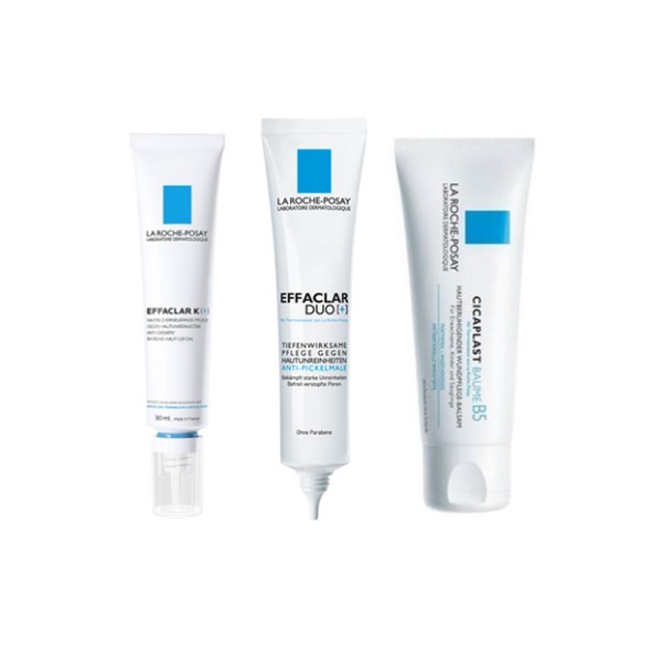 La Roche-Posay 理肤泉 清痘3件套 特价€32.15（约264元），满78欧减5欧+运费10欧不限重