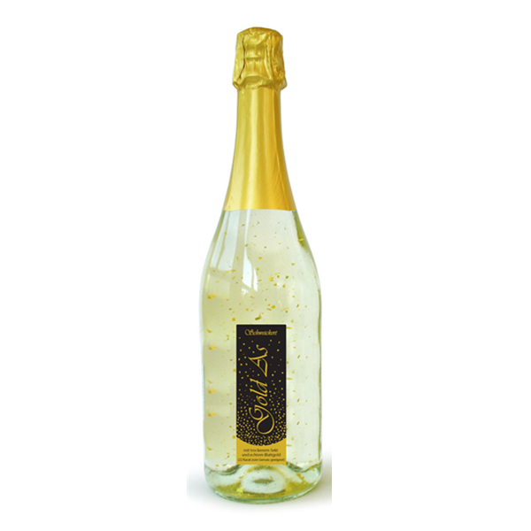 Schweickert 德国金箔雷司令干型起泡酒 含22克拉金箔 12%酒精度 750ml €22（约￥172）