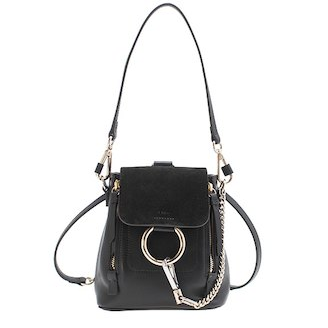 Chloé Faye系列 迷你金属装饰双肩包 134800日元，直邮约7930元