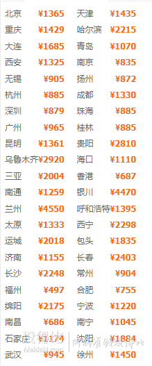 航班&酒店任选 全国多地-厦门2-8天