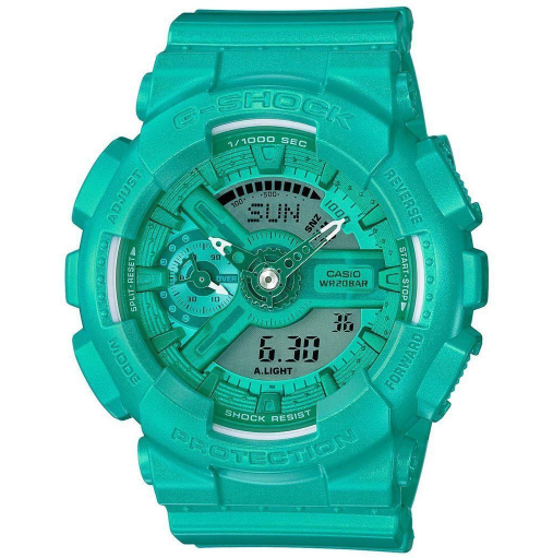 两色可选，CASIO 卡西欧 G-Shock GMAS110VC-4A 女款双显运动腕表 46.99美元约¥301 买手党-买手聚集的地方
