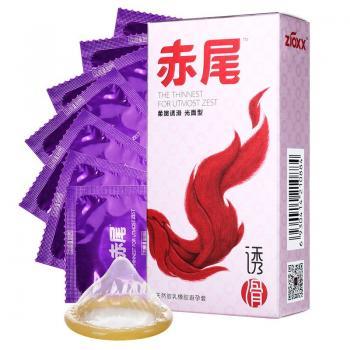 赤尾 透明质酸超薄避孕套11只装 
