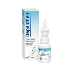 免邮中国 立减5欧！Bayer Bepanthen 拜耳海水鼻腔喷剂（婴儿适用）20ml